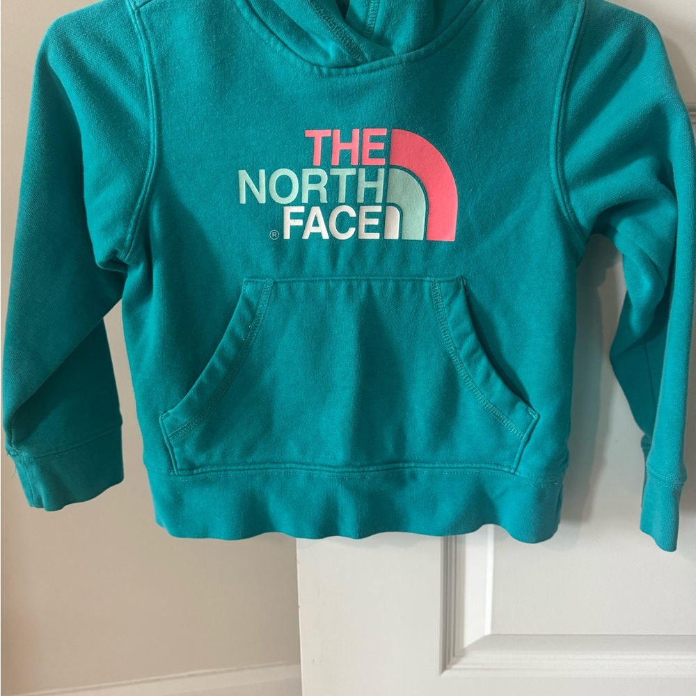 The North Face Kids Turquoise Hoodie